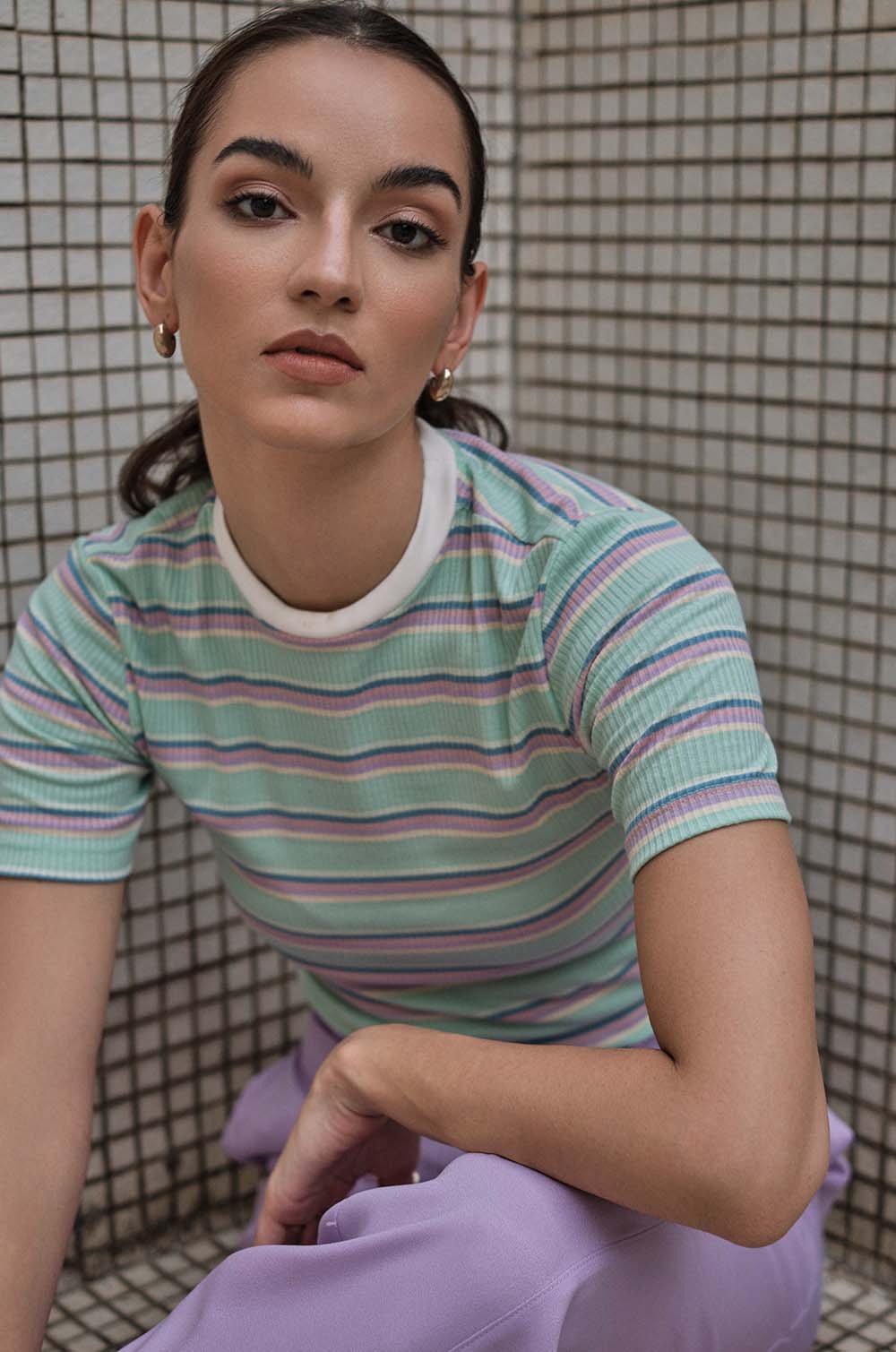 Striped T Shirt