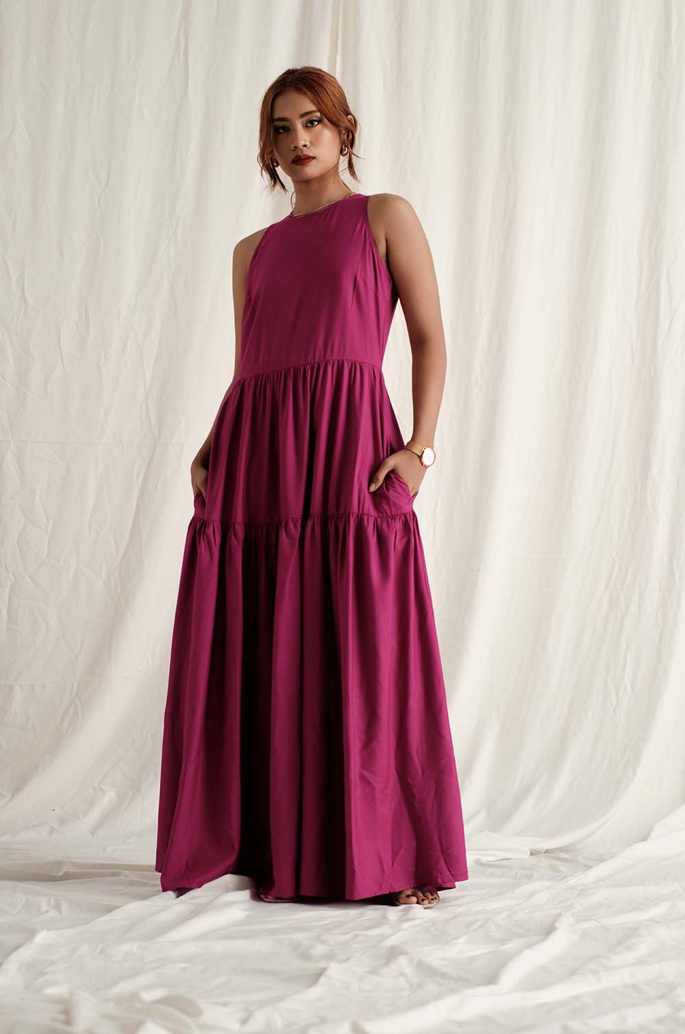 Tiered Maxi Dress