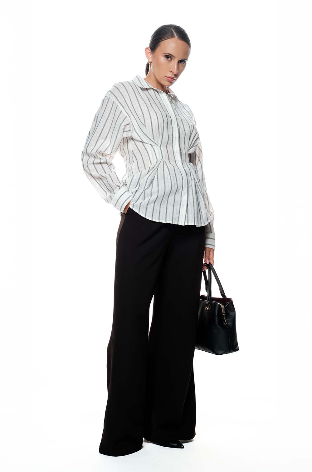 CINCHED WAIST SHIRT