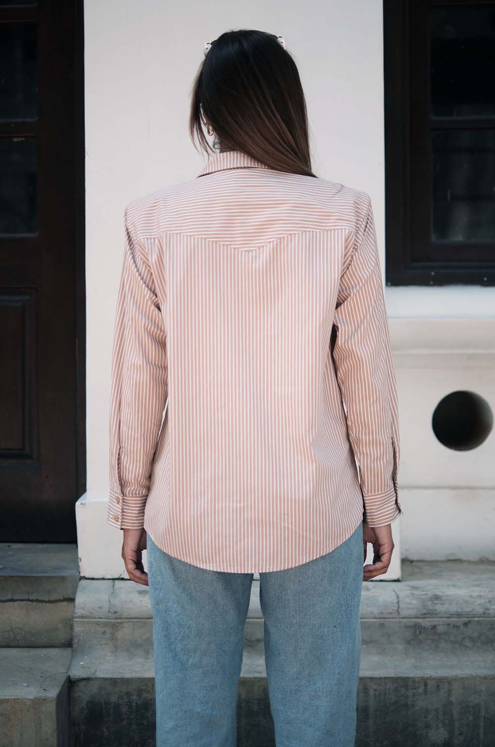 Striped Structured shirt