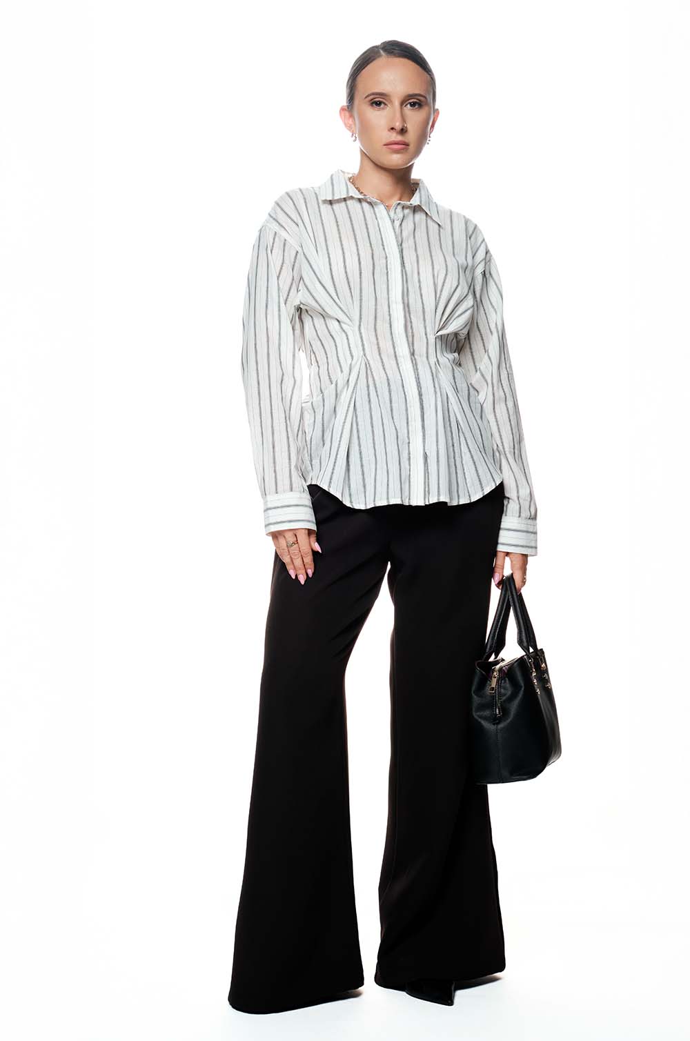 CINCHED WAIST SHIRT