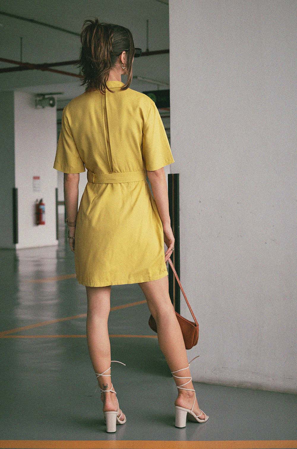 Shirt Dress With Belt