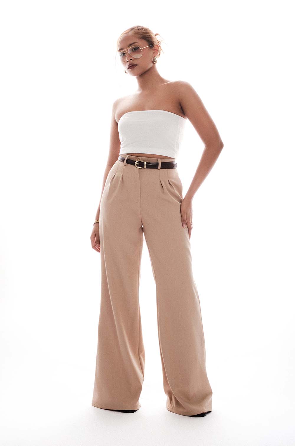 Soft Tailored Pant Beige