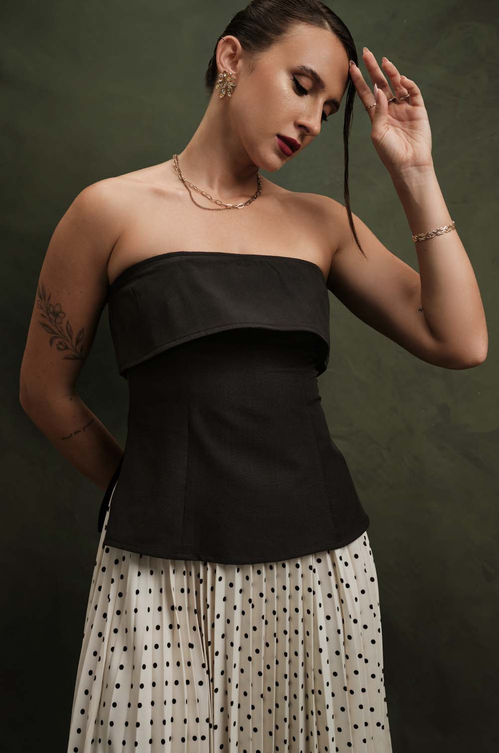 FLAP DETAILED TUBE TOP