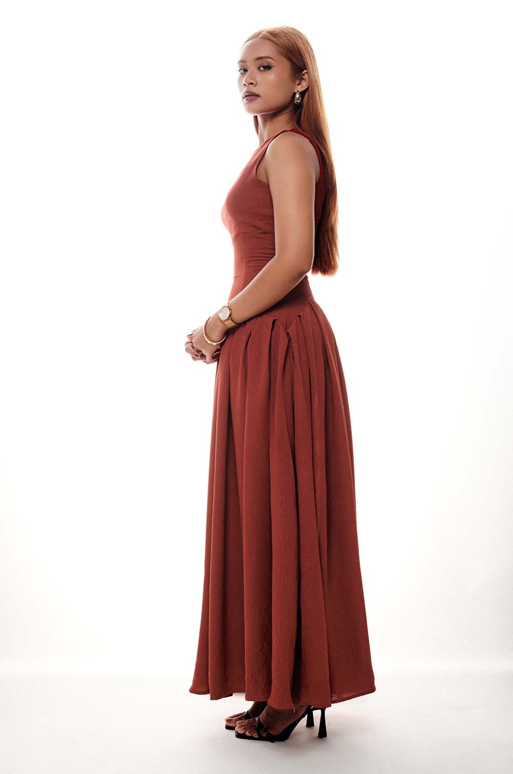 Waist Accentuating Maxi