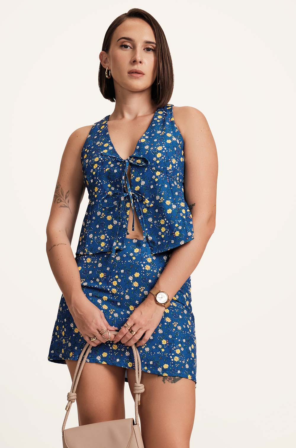 Tie Front Top
