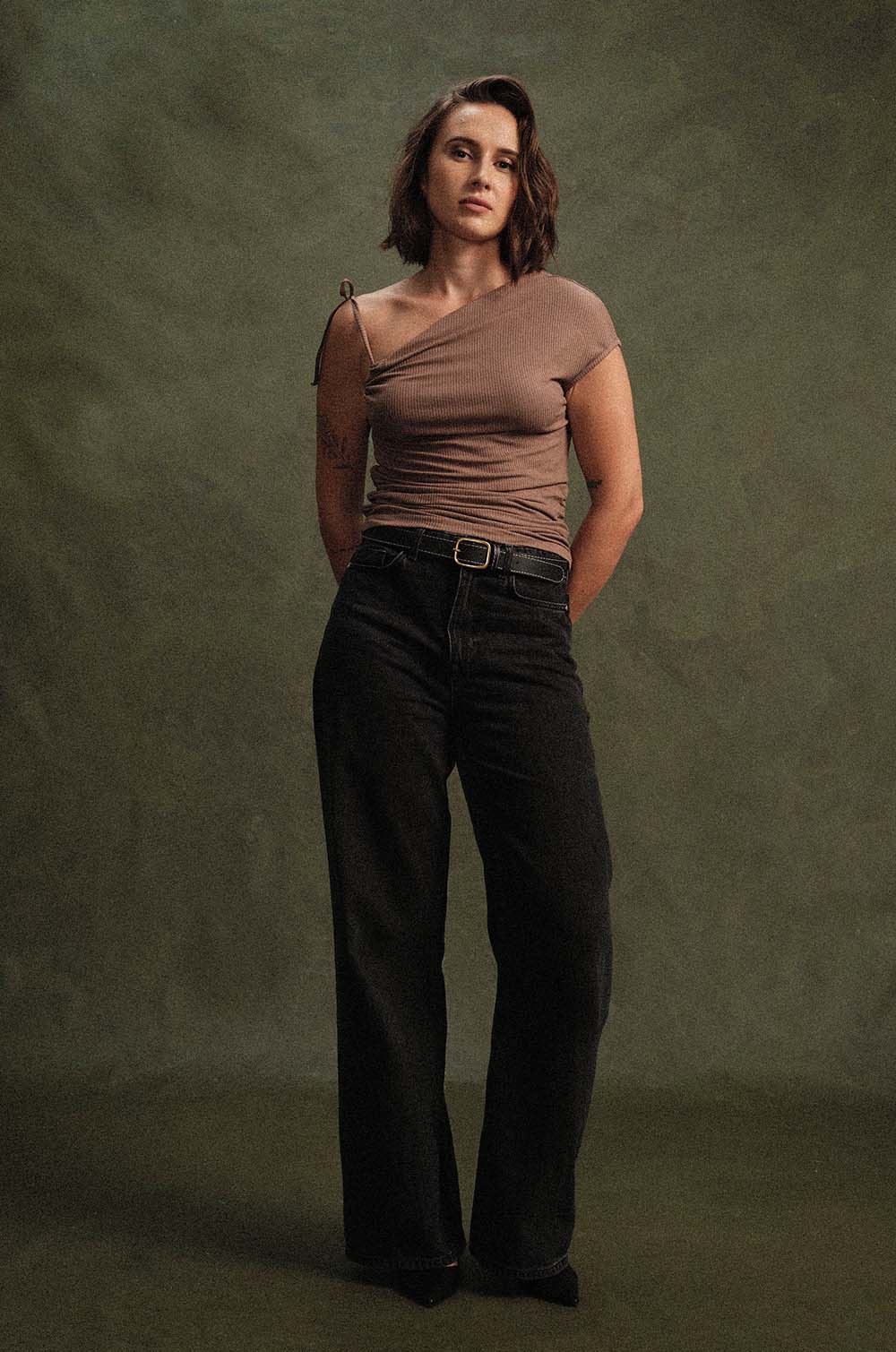 ASYMMETRIC TIE UP TOP