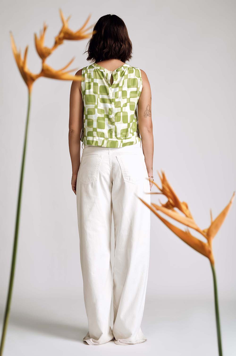 A-line Top Printed