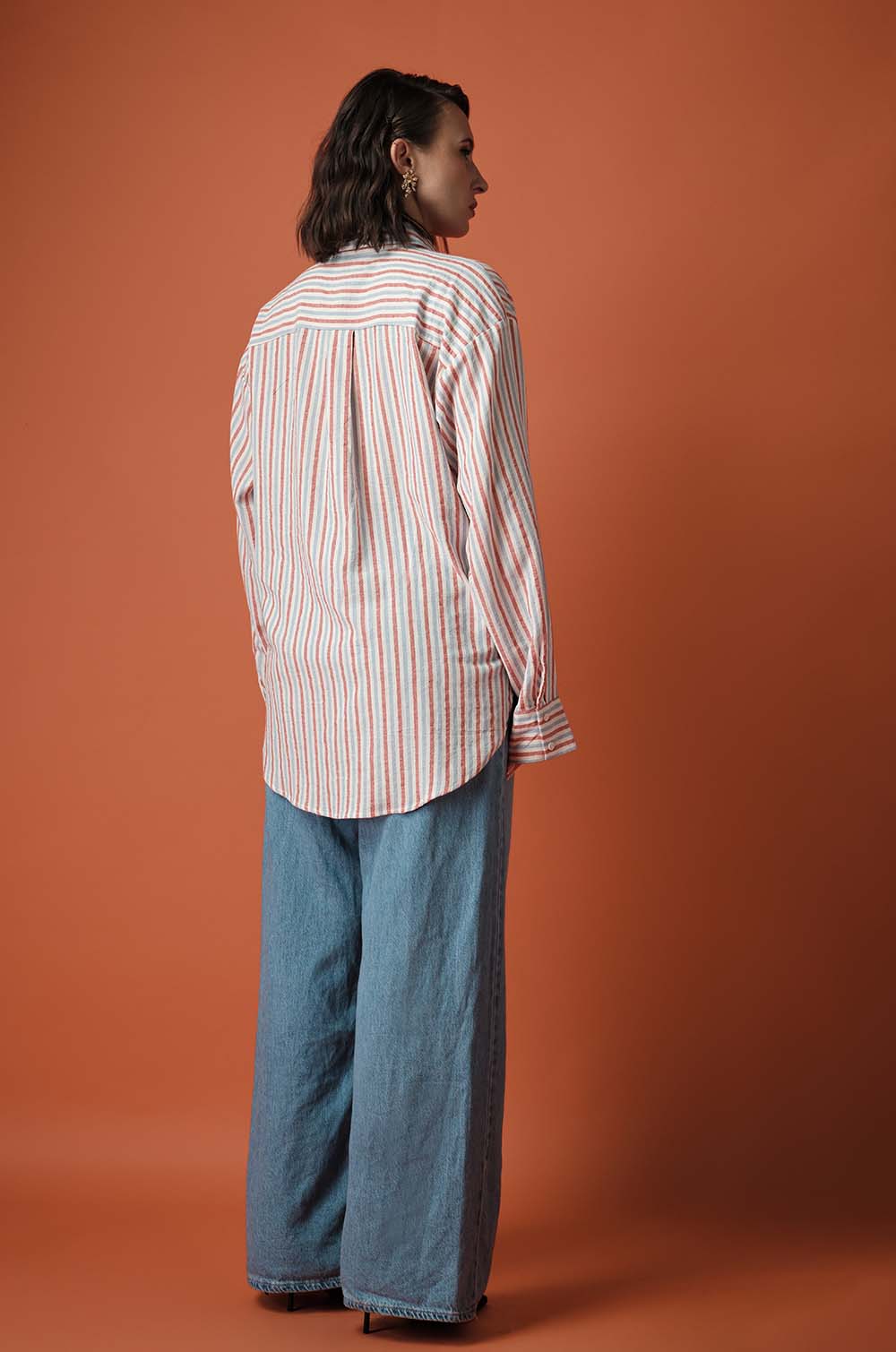 STRIPED OVERSIZED SHIRT
