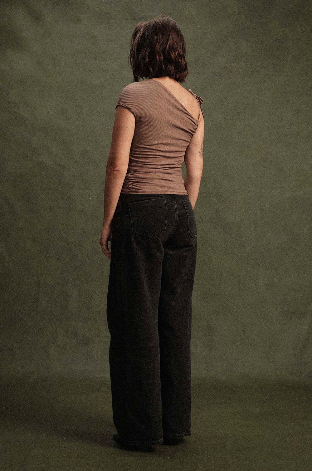 ASYMMETRIC TIE UP TOP