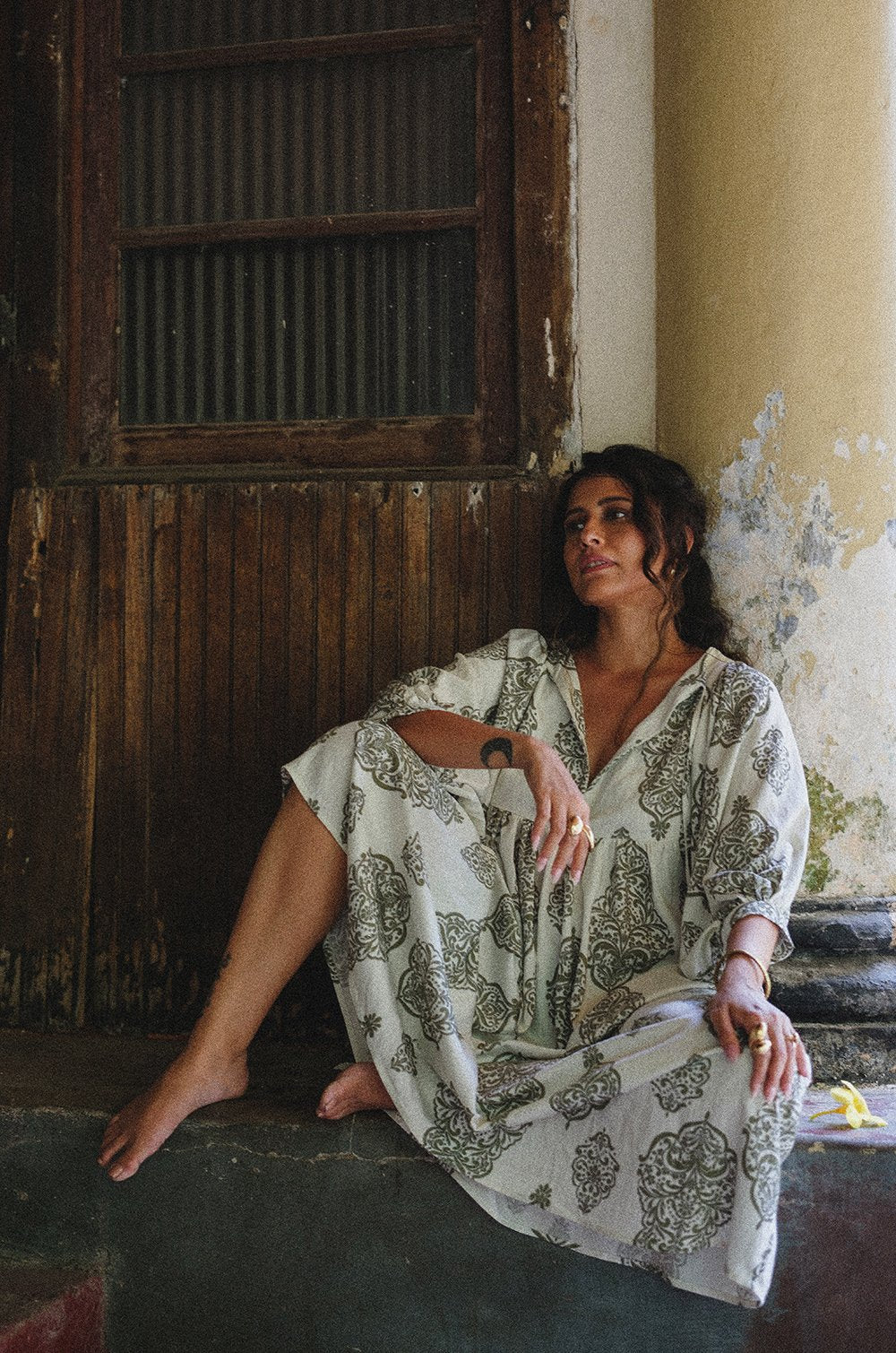 RELAXED PRINTED DRESS