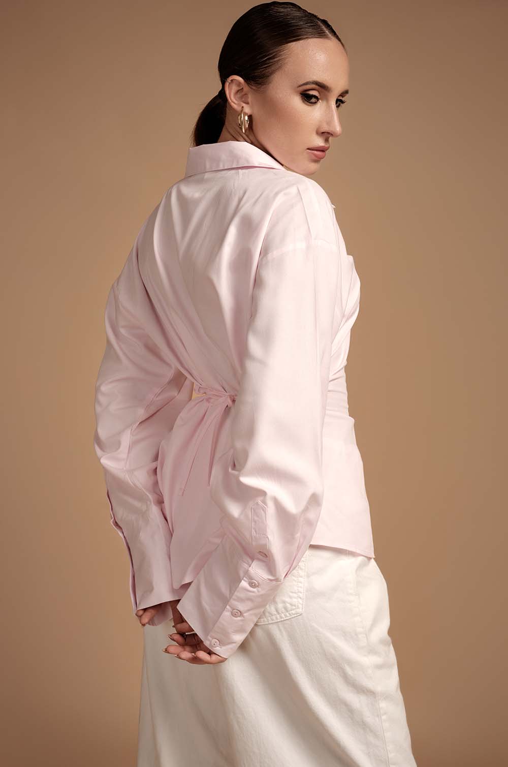 Waist Accentuating Top - PINK
