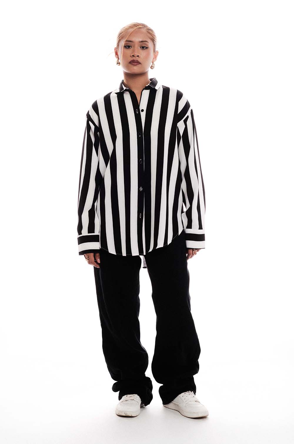 Striped Oversized Shirt