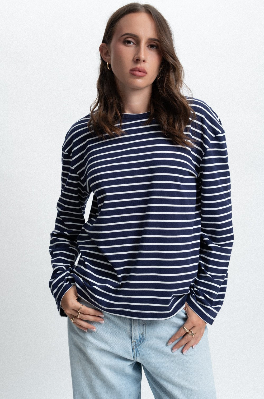 RELAXED LONG SLEEVE T-SHIRT