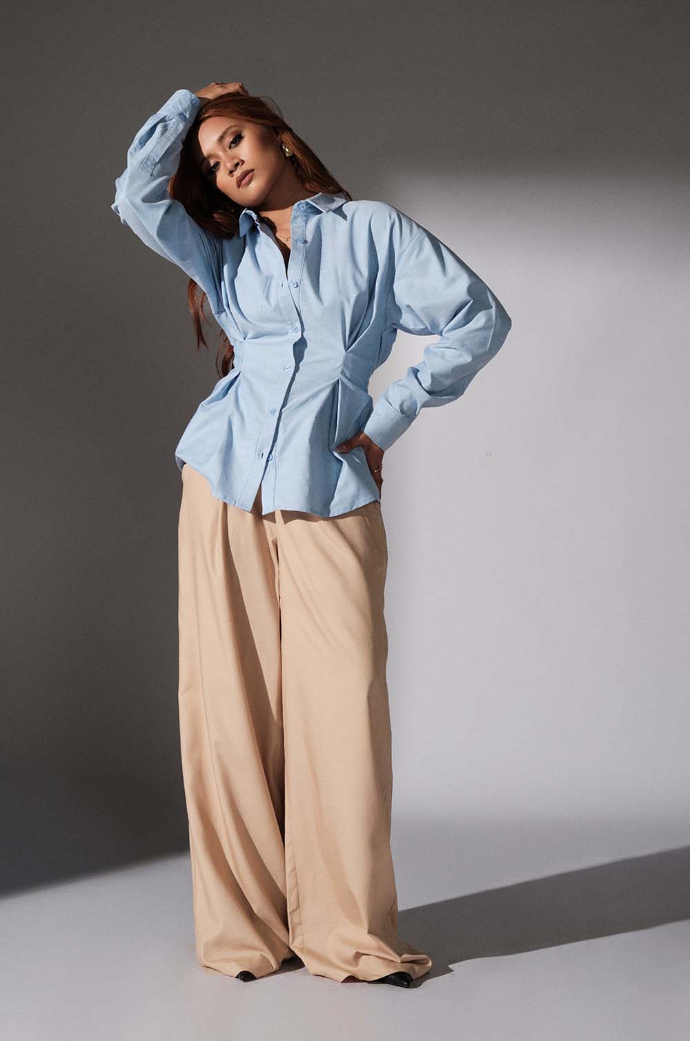 Structured Shirt - Blue