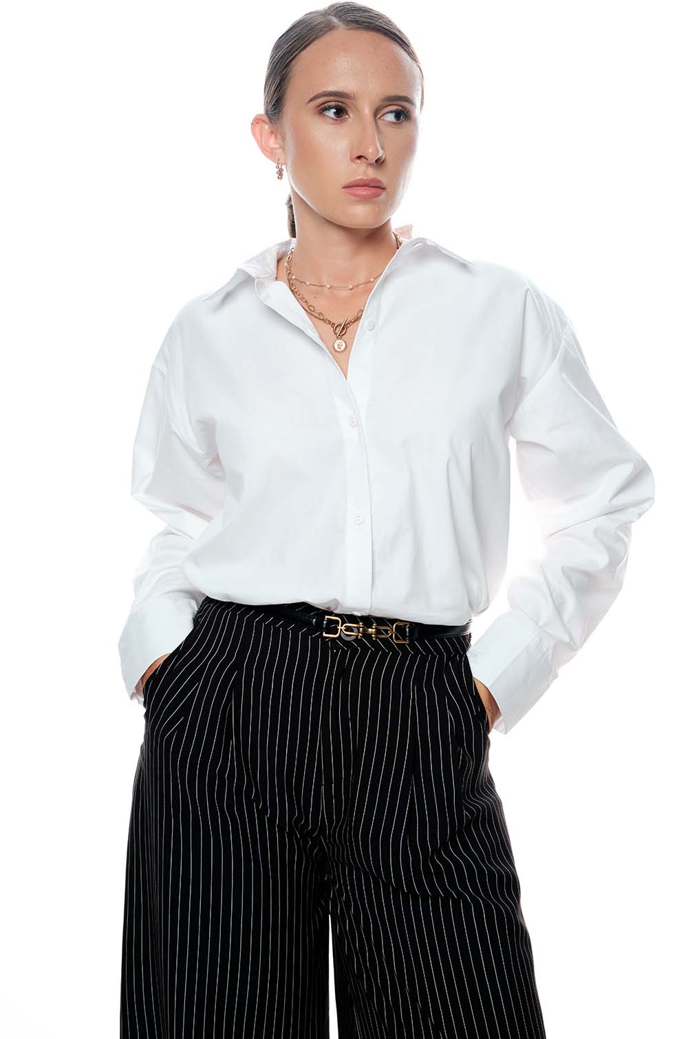 COTTON OVERSIZED SHIRT