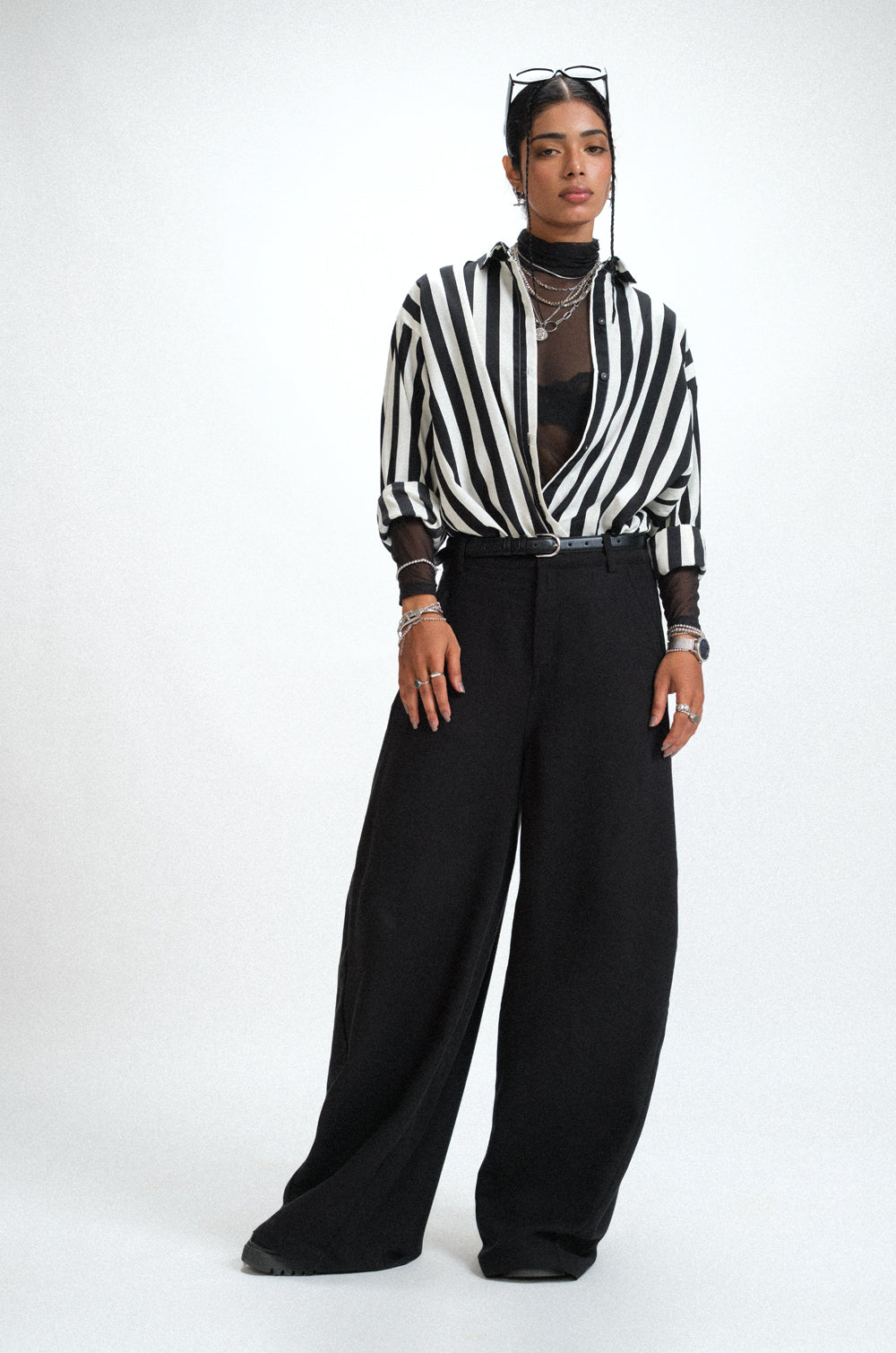 BARREL PANT - BLACK